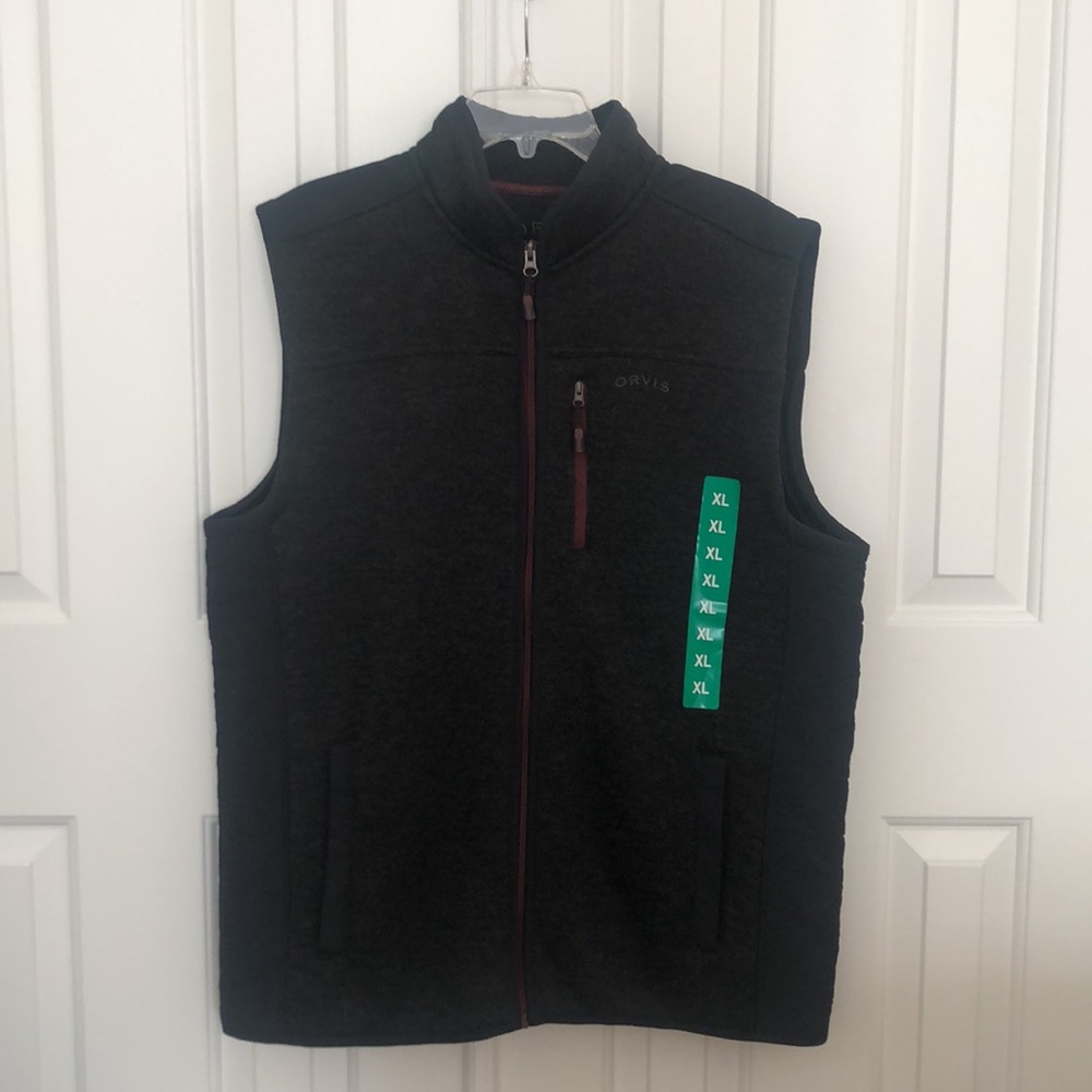 Black Orvis Men's Vest - Picture 12 of 12